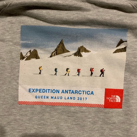 The North Face Expedition Antarctica Women’s Hoodie XL Rare TNF - Picture 4 of 5